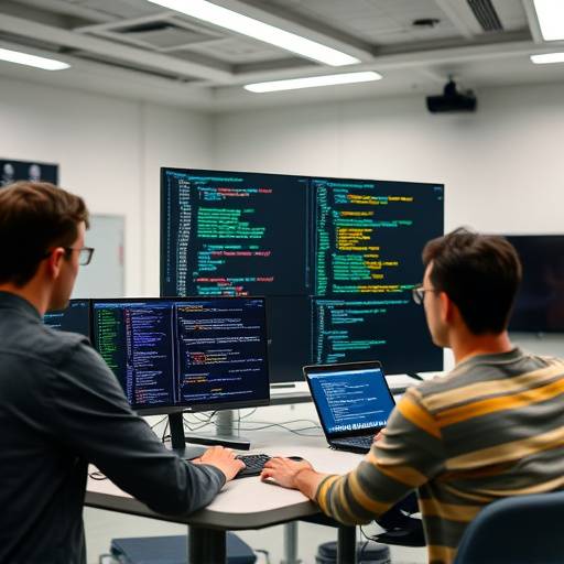 Image displaying modules for the Technical Interview Mastery course, featuring coding challenges, algorithm analysis, and system design simulations.
